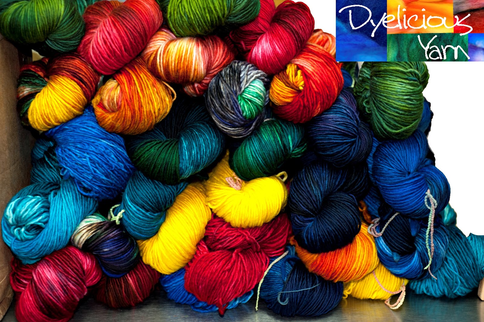 Tempe Yarn & Fiber Dyelicious Yarns