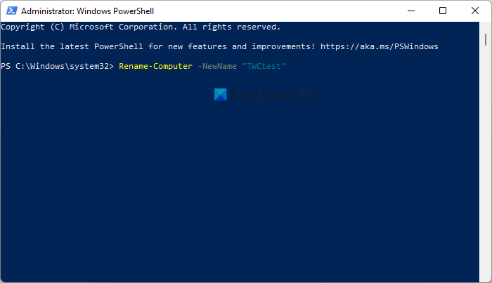 วิธีเปลี่ยนชื่อพีซีใน Windows 11