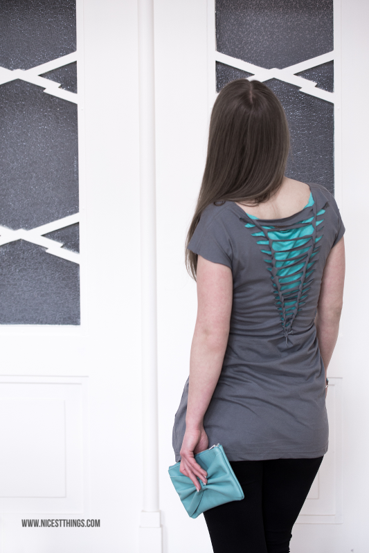 DIY: Kleid aus T-Shirt machen - ohne Nähen - Nicest Things