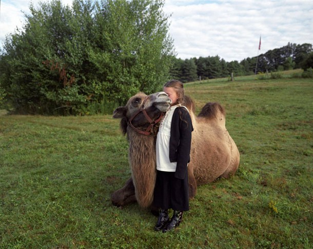 Portraits of A Girl With Wild Animals 