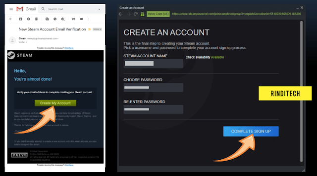 Cara Membuat Akun Steam Online Untuk Bermain Game