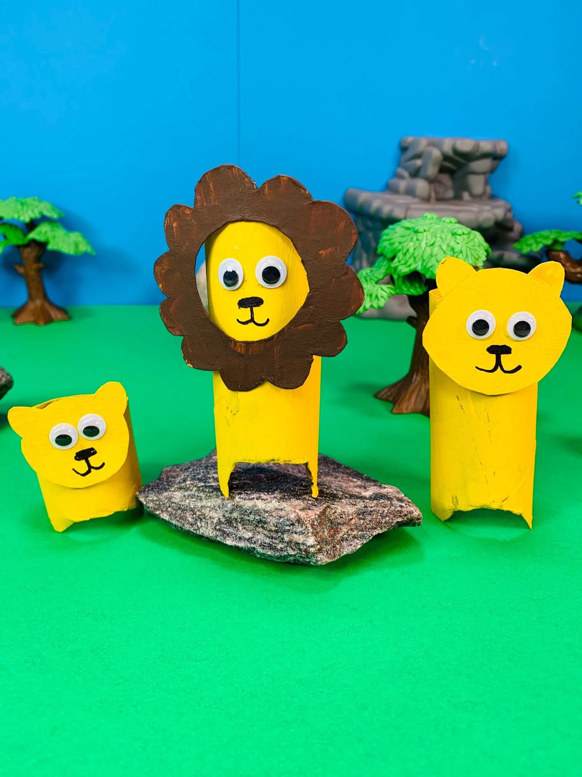 Lion Family Toilet Paper Roll Craft 🦁 Filipino Parenting