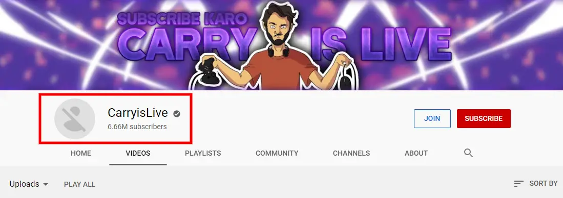 CarryisLive Channel Hacked CarryisLive Channel Hacked