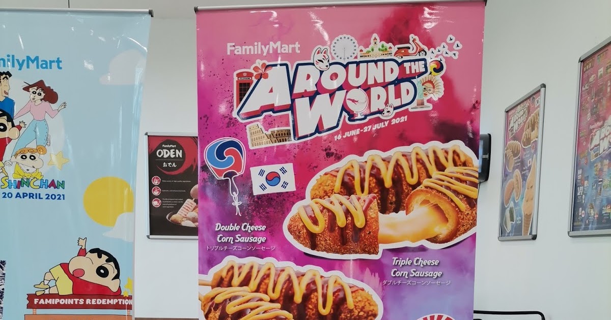 Farhana Jafri Family Mart Double Cheese Corn Sausage