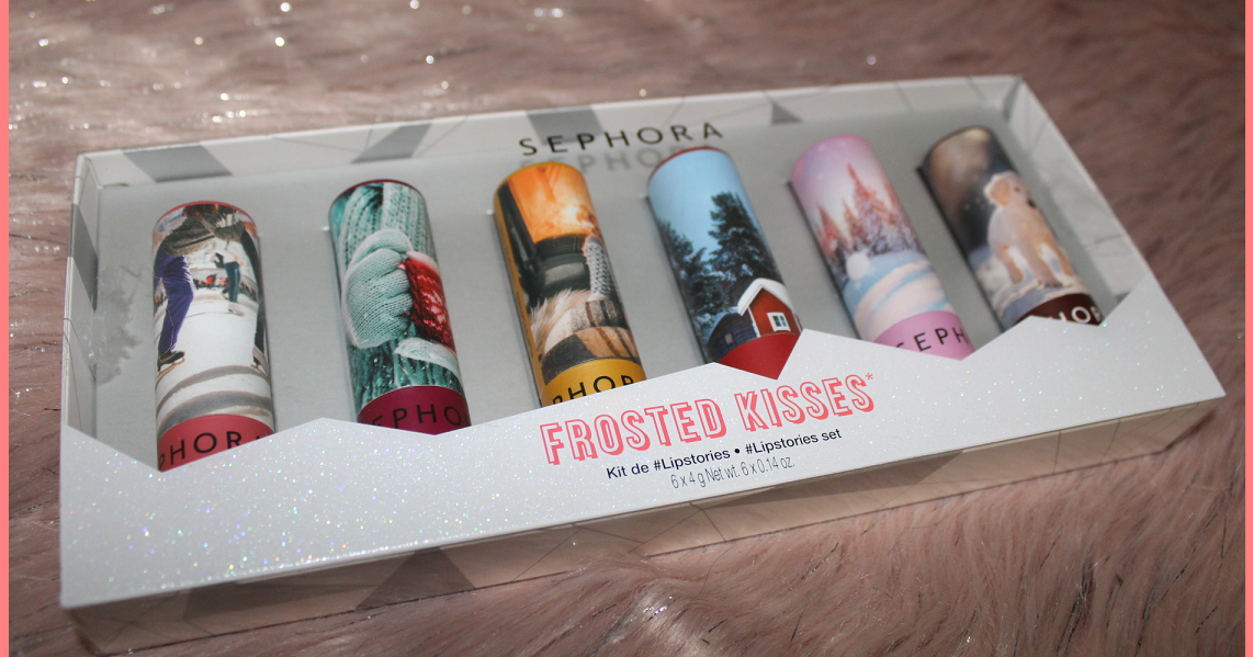 the creation of beauty is art. sephora lipstories frosted kisses