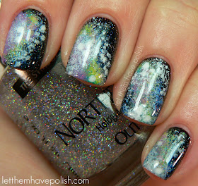 Let them have Polish!: 31 Day Challenge! Day 19- Galaxy Nails