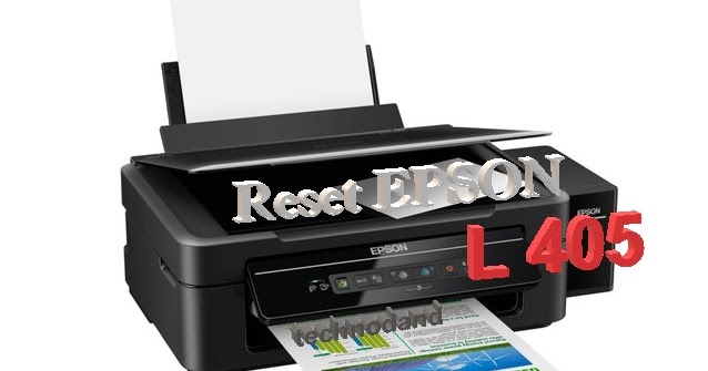 Cara Reset Epson L405 Blinking Waste Ink Counter Resetter