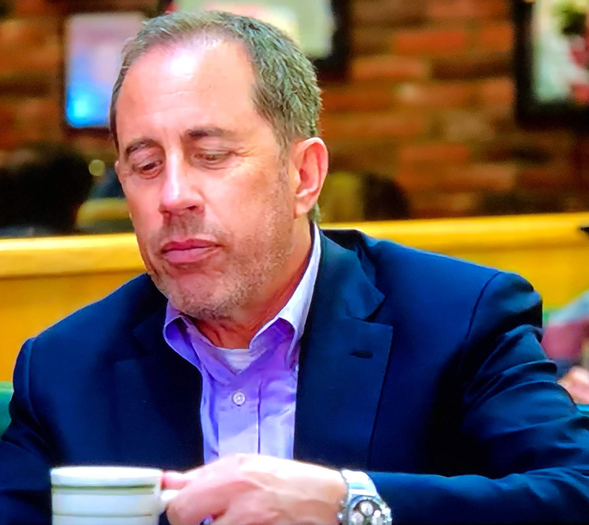 Welcome to ...Home of Jake's Rolex World  Magazine..Optimized for iPad and iPhone: Jerry Seinfeld wearing a 1968  Rolex Daytona Reference 6239