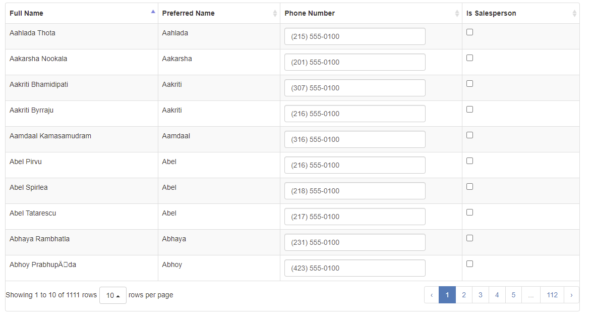 How To Persist Input Control Values In BootstrapTable On Paging