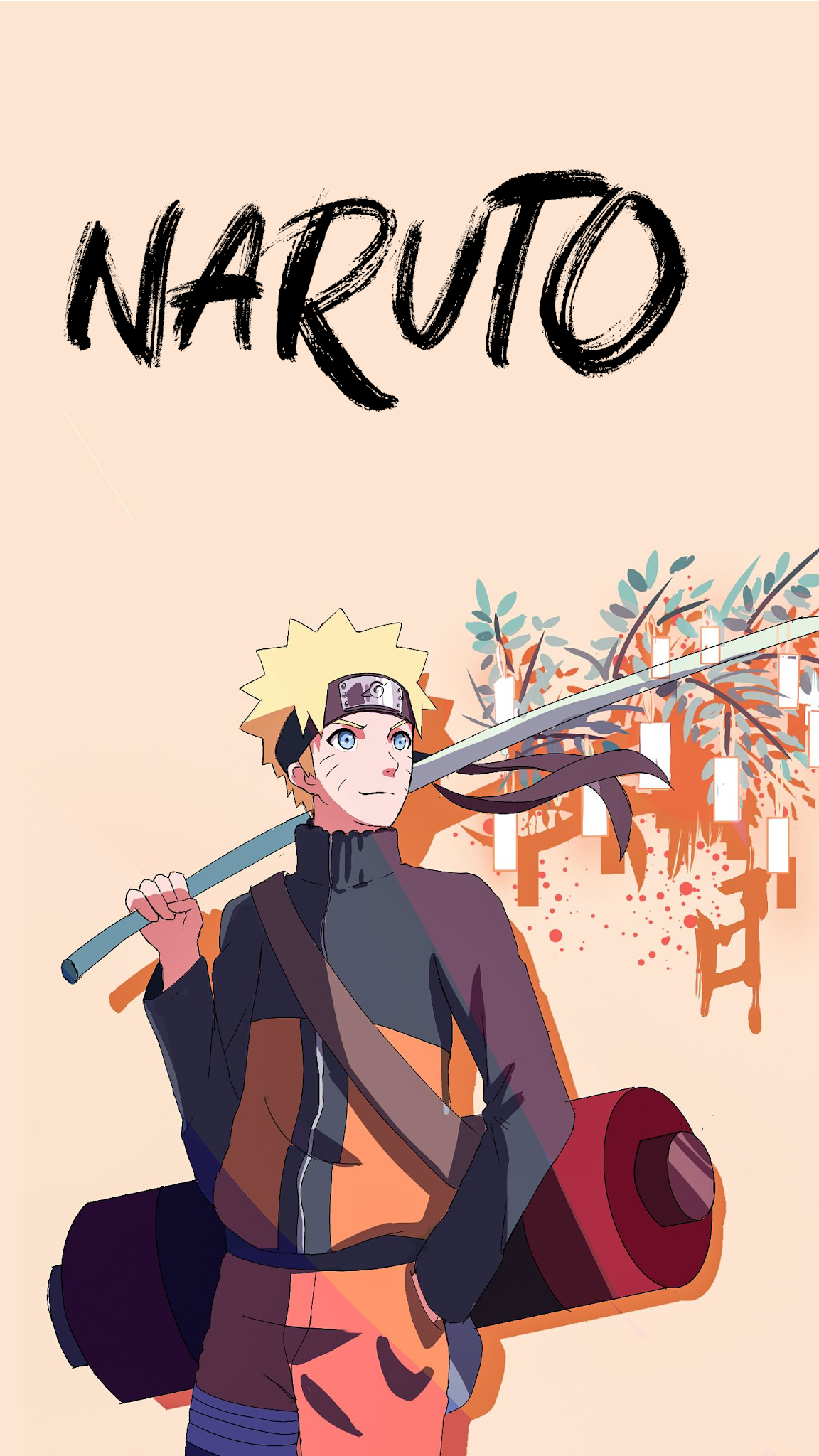 Naruto Uzumaki Anime Naruto Character 1843x4096  Desktop  Mobile  Wallpaper