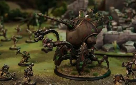 Tales of a Tabletop Skirmisher: Release the Kraken! Warmachine Cryx Collosal Video