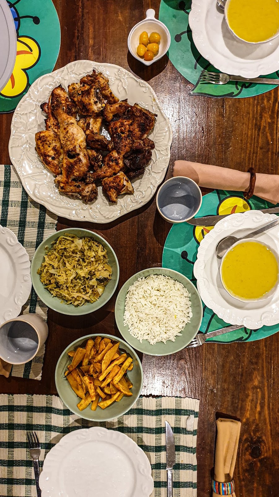 Frango com Limão Grelhado no Forno