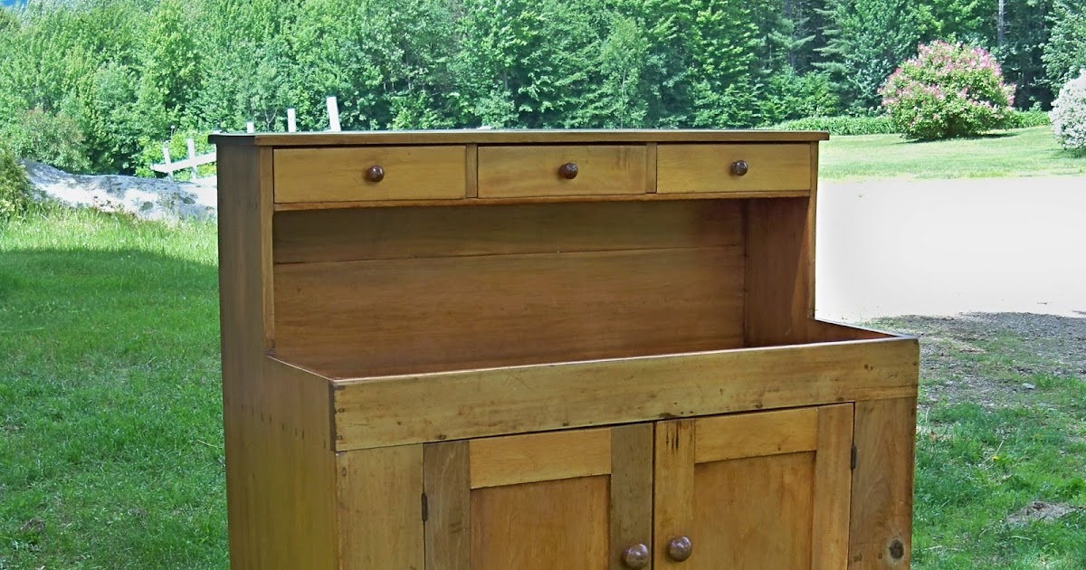 Goshen Antiques and Art 19th Century Refinished American Pine Dry Sinks