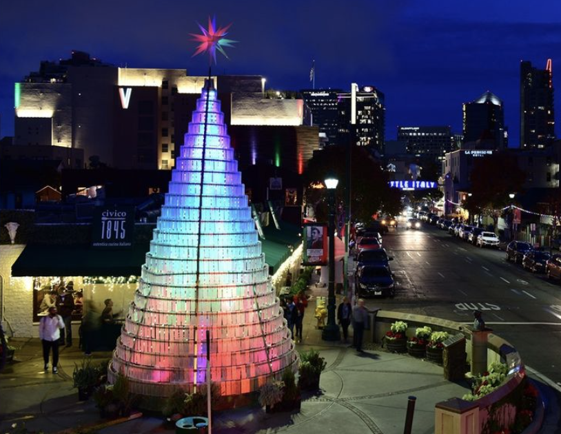 SanDiegoVille Watch San Diego's Little Italy Tree Lighting Ceremony Live