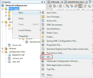 Tutoriales de Programacion Java: Struts 2 - Parte 1: Configuración
