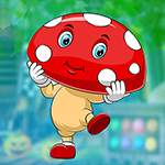 Games4King - G4K Gentle Red Mushroom Escape Game