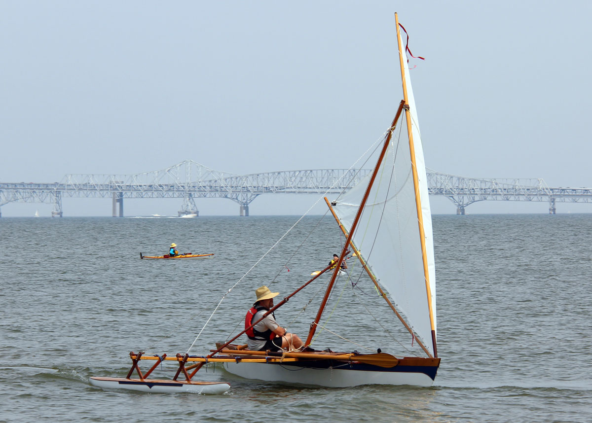 Outrigger Sailing Canoes May 2015