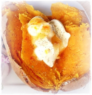 sweet jacket potato, baked sweet potato