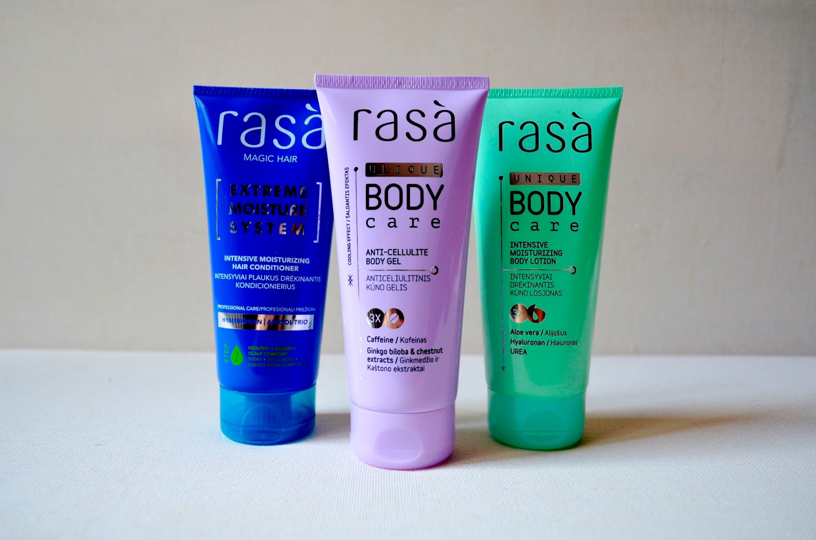 UOGINTAITE: RASA "Body Care" Anticeliulitinio kūno kremo apžvalga