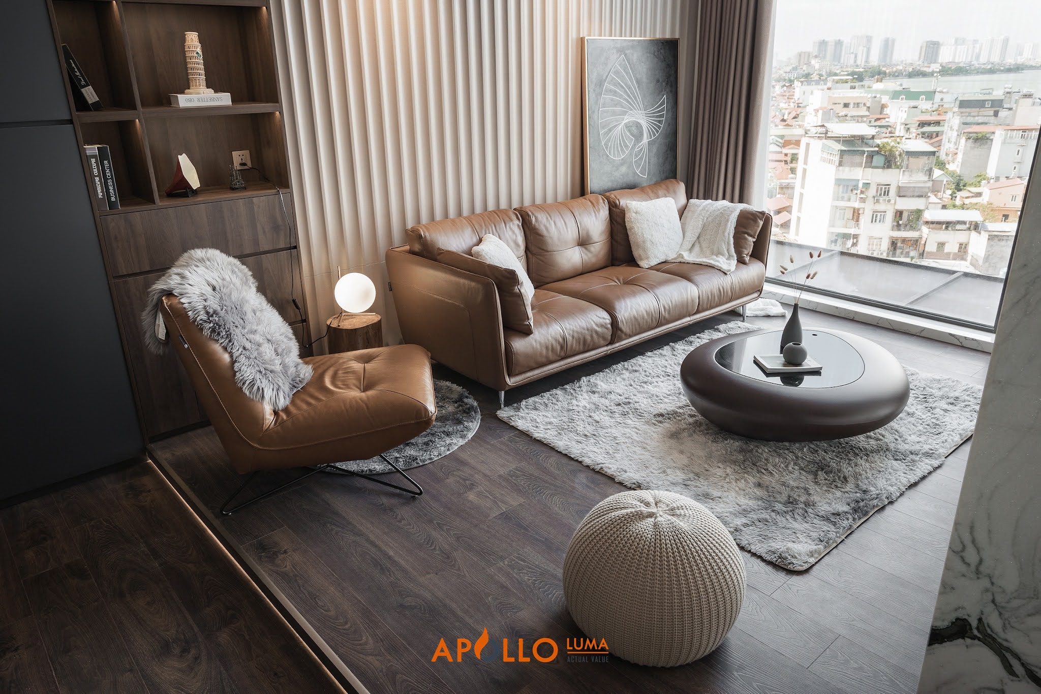 Nội thất Apollo Luma - đơn vị thiết kế nội thất chuyên nghiệp Sun Grand City Thụy  Khuê