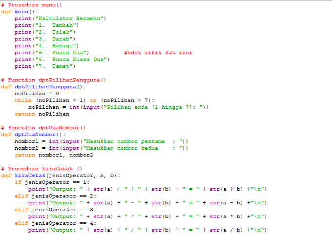 SAINS KOMPUTER & ASAS SAINS KOMPUTER: ASK T3 : 4.2.4 Menulis Atur Cara ...