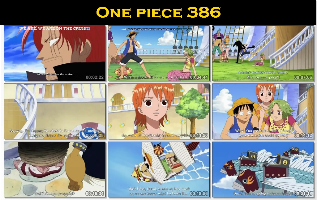 One Piece Ever: [One Piece] Episode 386