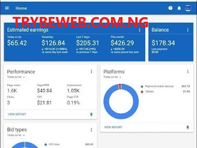 Adsense Blocking Control Feature Trybeweb