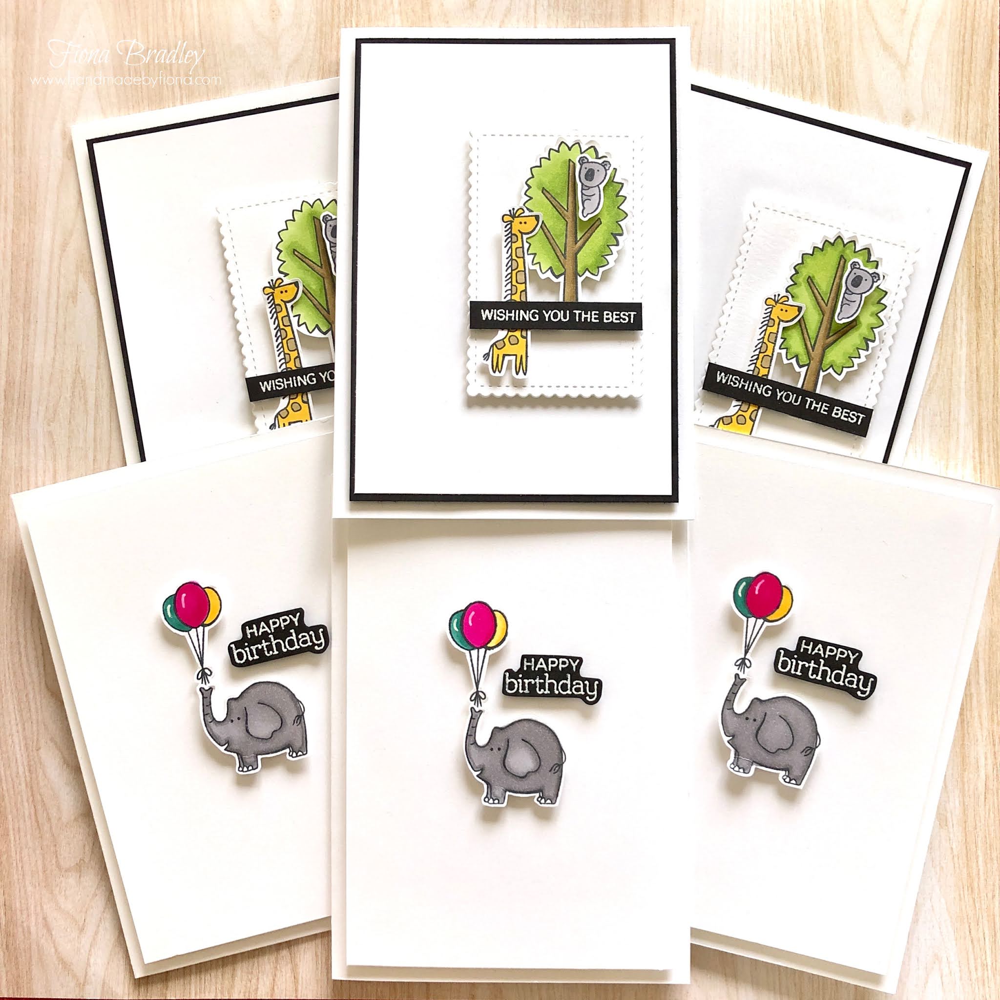 Learn How to Make Clean and Simple Cards Handmade by Fiona