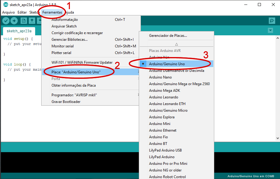 3 PASSOS PARA CONECTAR SEU ARDUINO UNO OU NANO CORRETAMENTE - Cultura ...