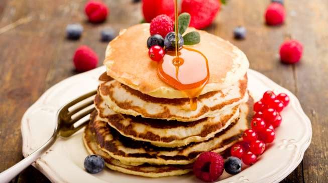 Resep membuat Pancake Tips masak Recipes All Around World