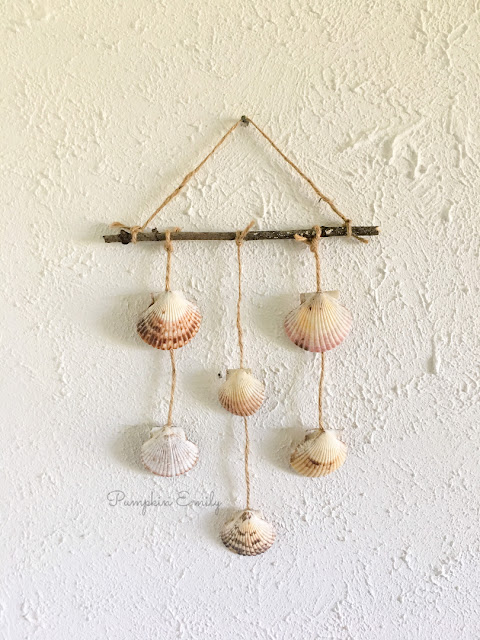 DIY Seashell Wall Hanging