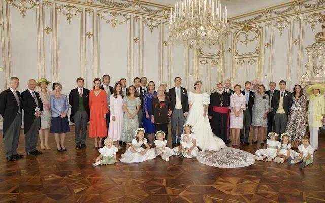 Princess Alexandra, Princess Stephanie, Princess Claire, Beatrice Borromeo, Tatiana Santo Domingo, Princess Ekaterina, Princess Sibilla