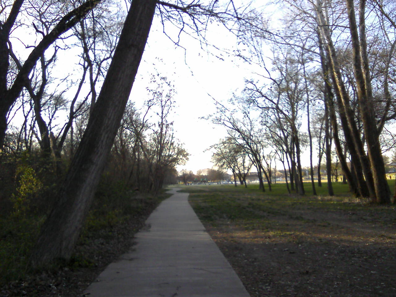 View from the Passenger Window Wilson Creek Trail, McKinney
