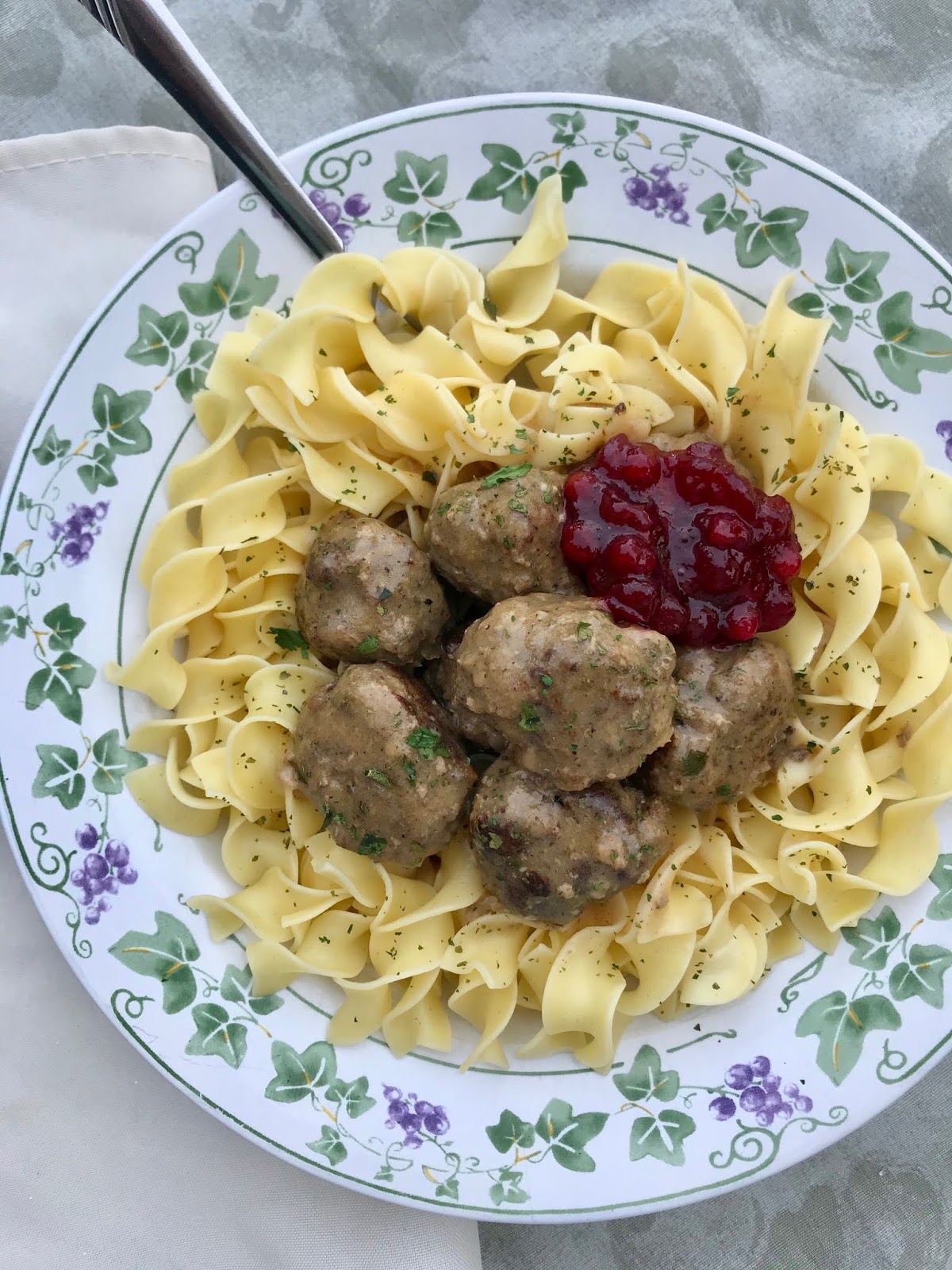 Savory Moments: Swedish meatballs