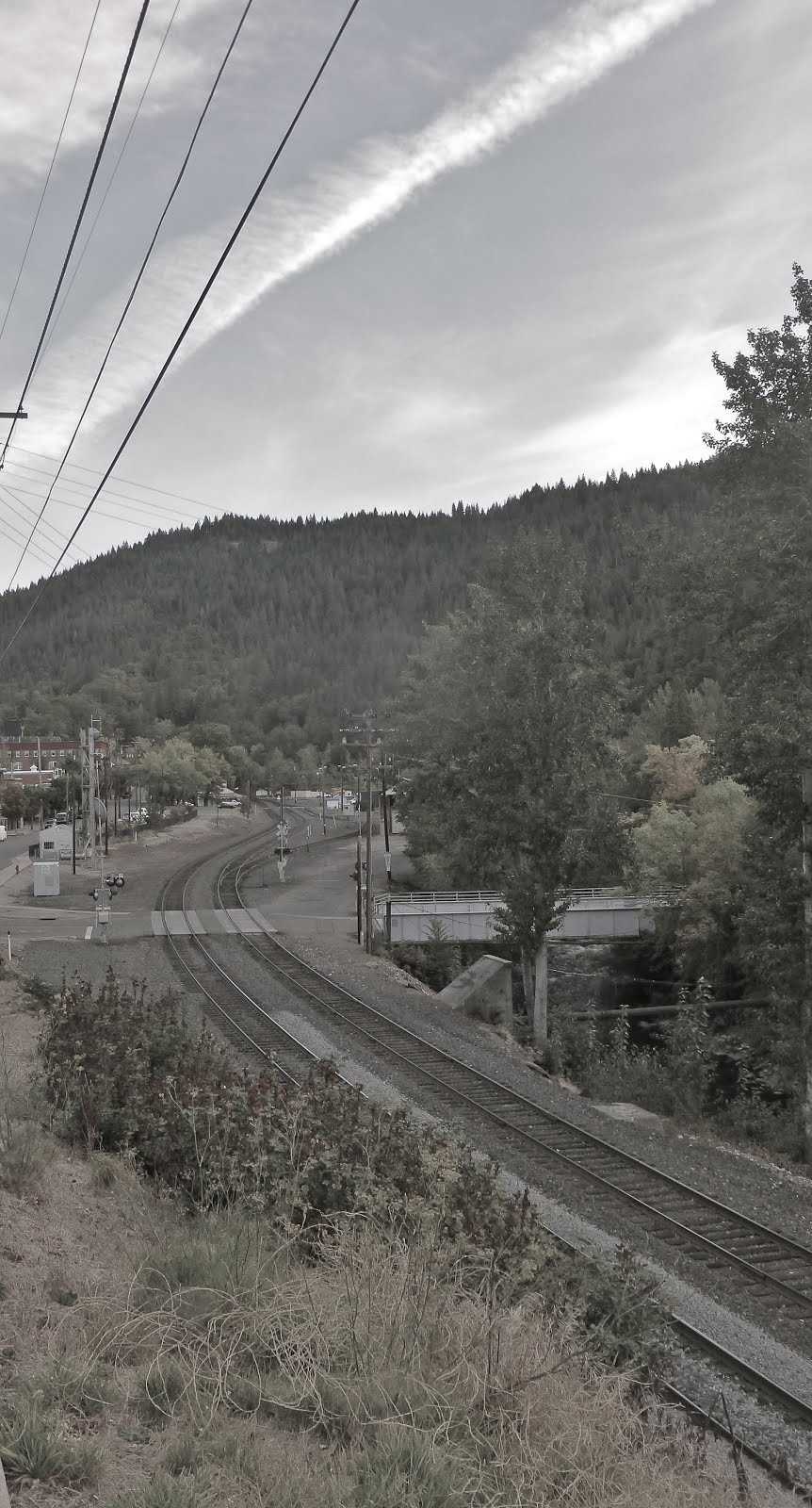 Three Conversations during a Lay-Over Night in Dunsmuir