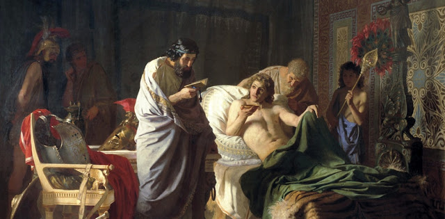 Генрих Ипполитович Семирадский – Доверие Александра Македонского к врачу Филиппу