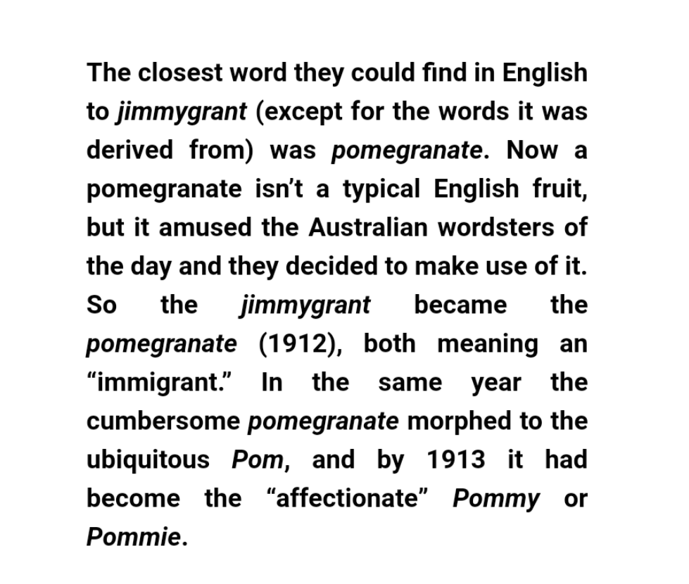 origin of the word pommie origin of the word pommie