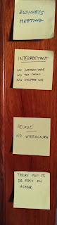 Collection of Post-Its ready for use