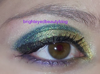 Bright Bold Eye Look using the Vice Palette