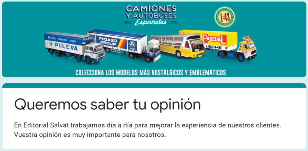 colección camiones y autobuses españoles