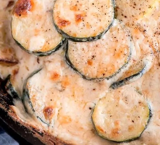 Easy Scalloped Zucchini #vegetarian #vegetables Easy Scalloped Zucchini #vegetarian #vegetables
