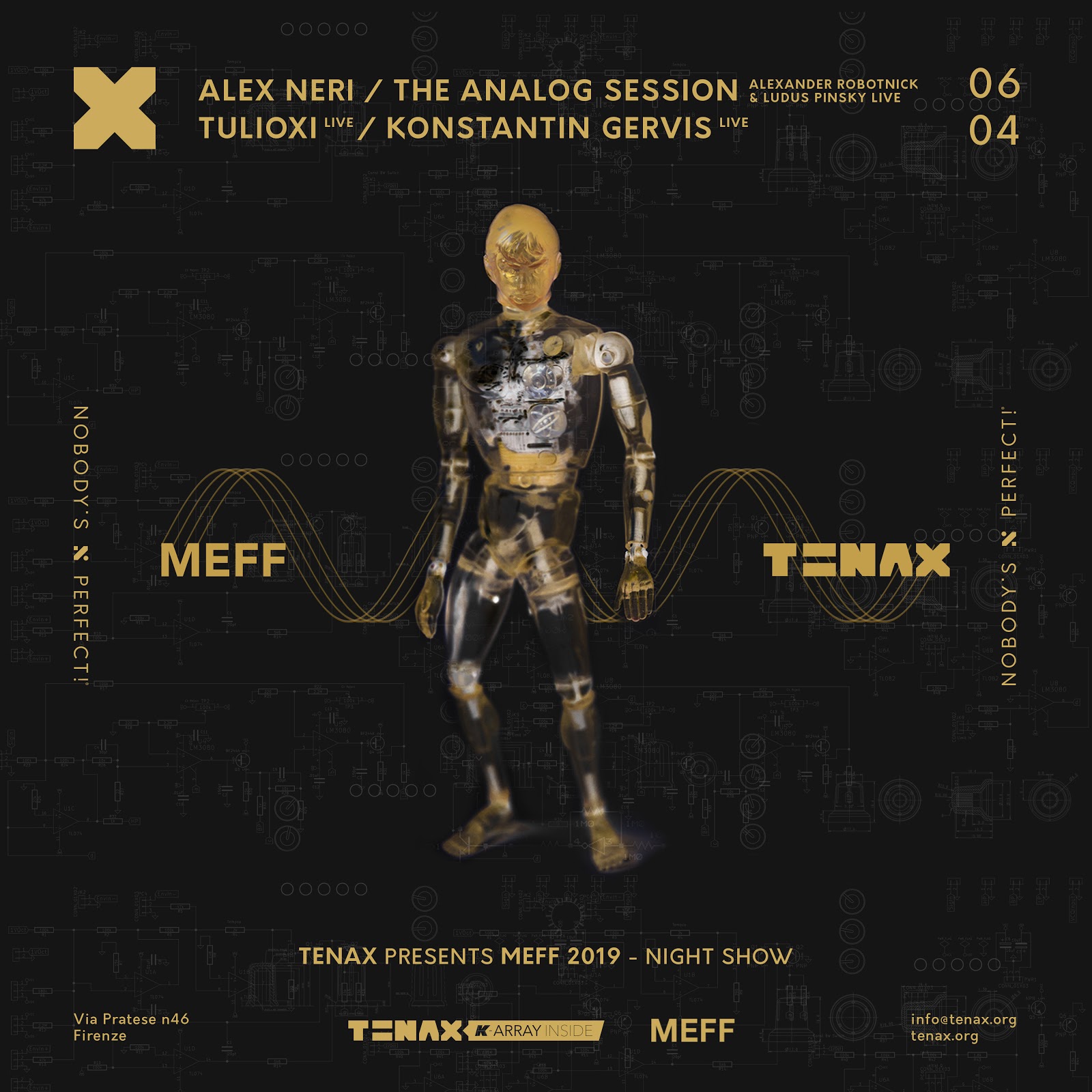 MATRIXSYNTH MEFF Modular Synthesizer Exhibition Fair Set for April 6th & 7th 2019