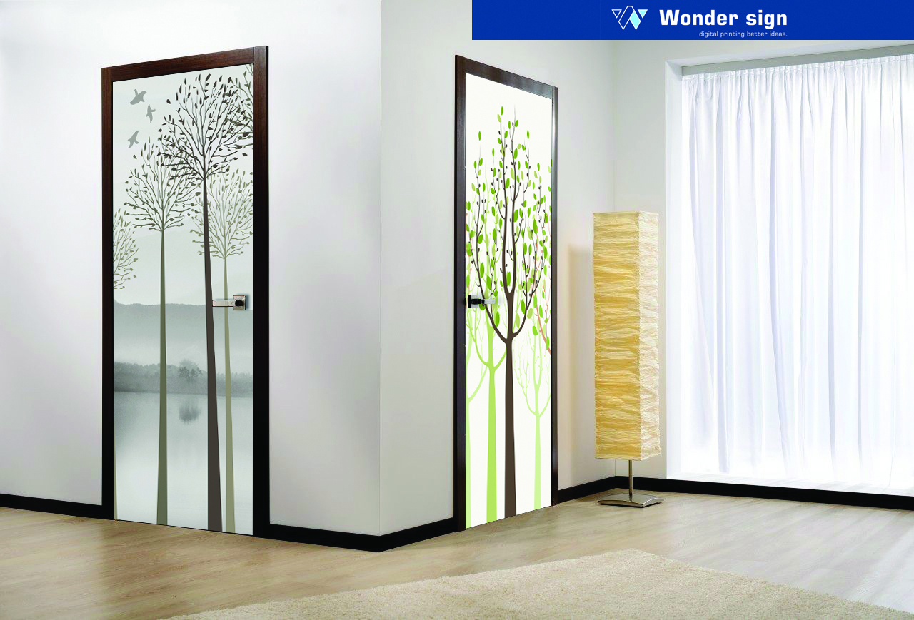 interior designer door print