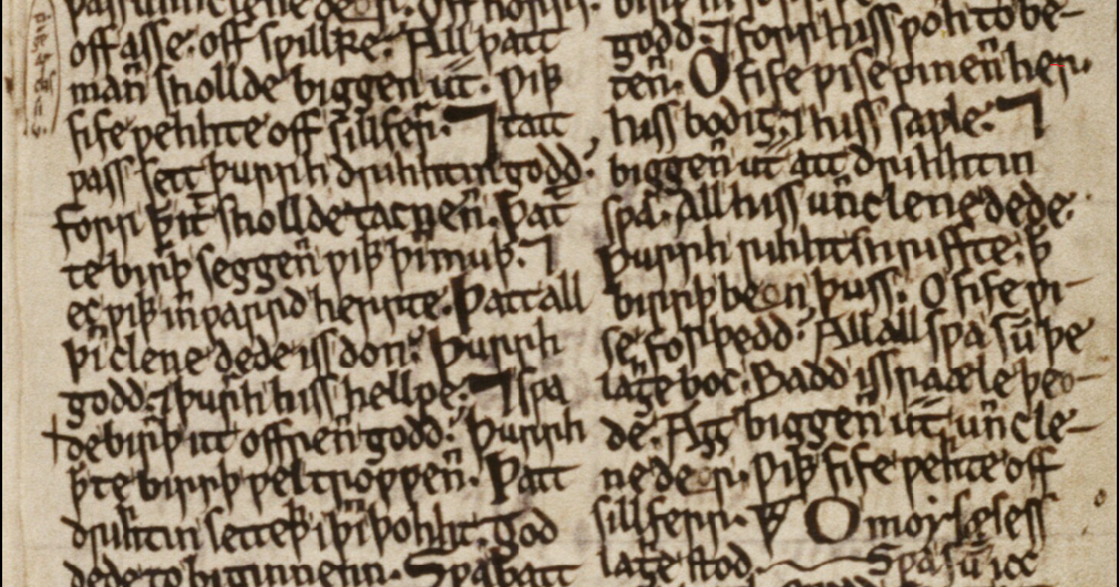 The Text of the Gospels Orm and the Ormulum