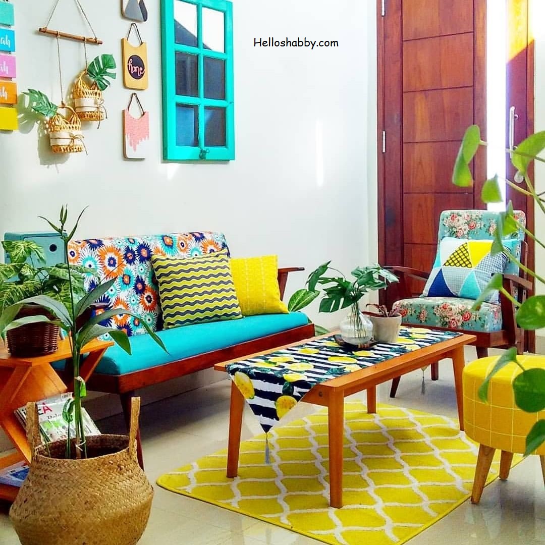 6 Inspirasi Desain Ruang Tamu Kecil yang Unik. Bisa Anda Contoh