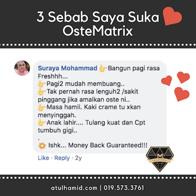 Testimoni OsteMatrix: 3 Sebab Kenapa Mereka Suka OsteMatrix