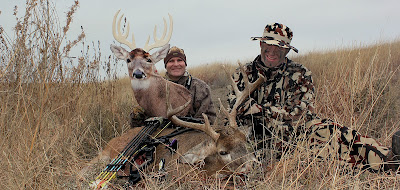 whitetail hunting with partner