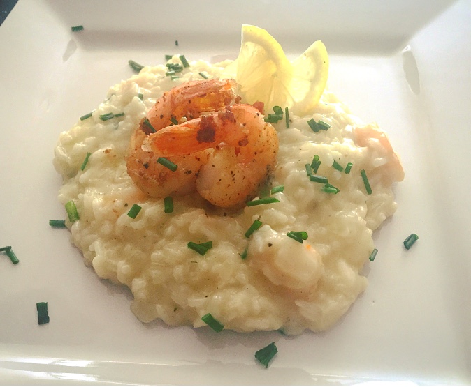 Mi Gourmet Casero Risotto con Camarones