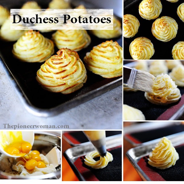 Creative Recipes Collection! Duchess Potatoes, a French Dish that