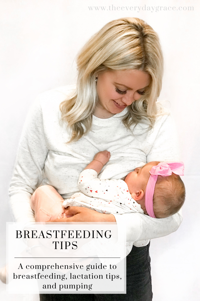 25 Breastfeeding Tips! | The Everyday Grace